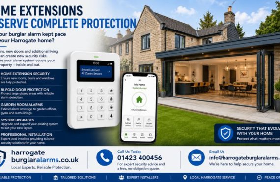 Harrogate Home Extensions: Has Your Burglar Alarm Kept Pace With Your Property?
